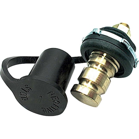 Allstar Performance Battery Charging Post; Black ALL76141